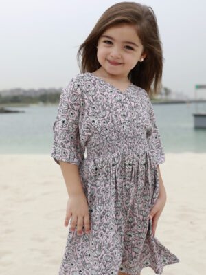 Kids waisted dress